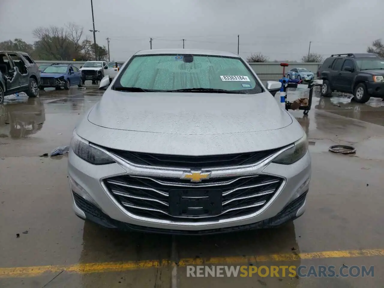 5 Photograph of a damaged car 1G1ZD5ST0NF158626 CHEVROLET MALIBU 2022