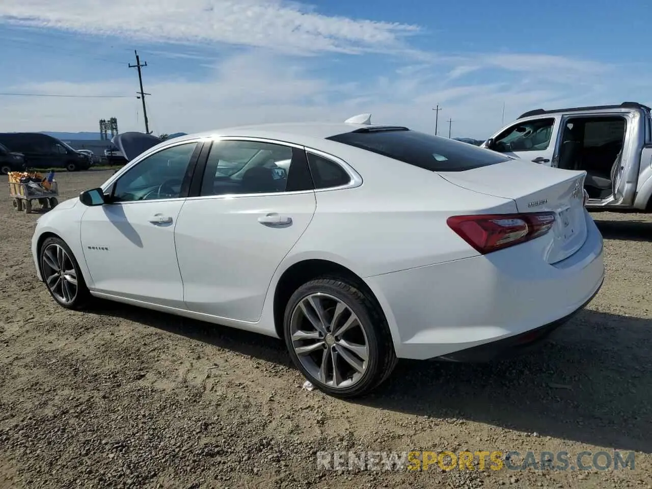 2 Фотография поврежденного автомобиля 1G1ZD5ST0NF163700 CHEVROLET MALIBU 2022