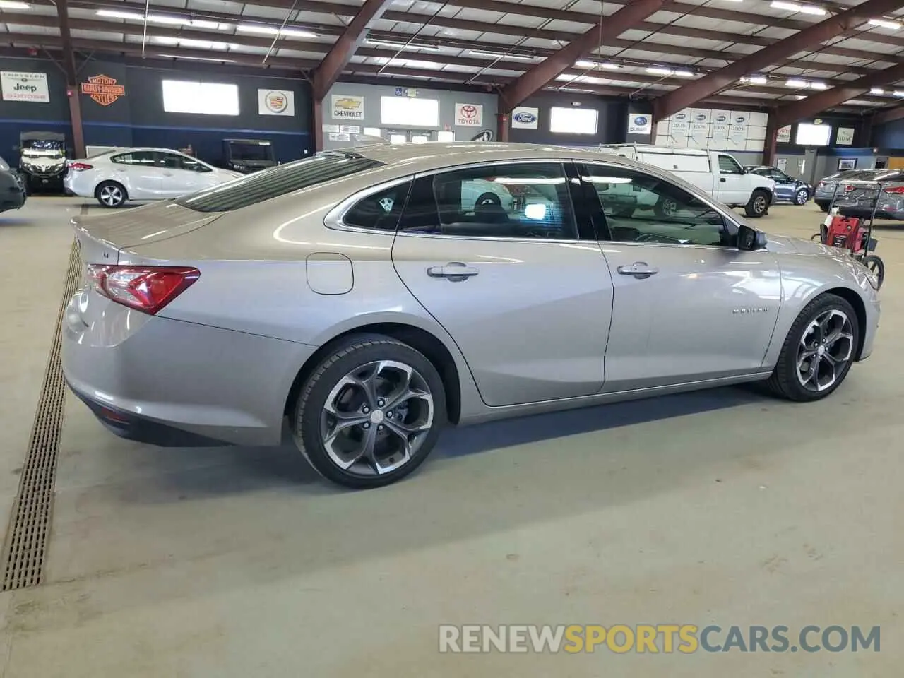 3 Photograph of a damaged car 1G1ZD5ST0NF165222 CHEVROLET MALIBU 2022
