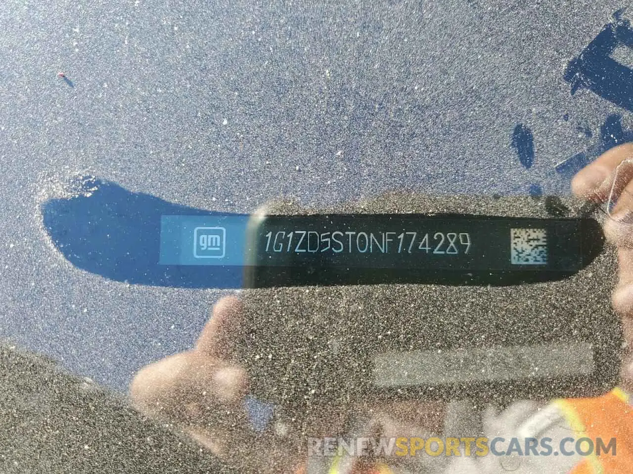 12 Photograph of a damaged car 1G1ZD5ST0NF174289 CHEVROLET MALIBU 2022