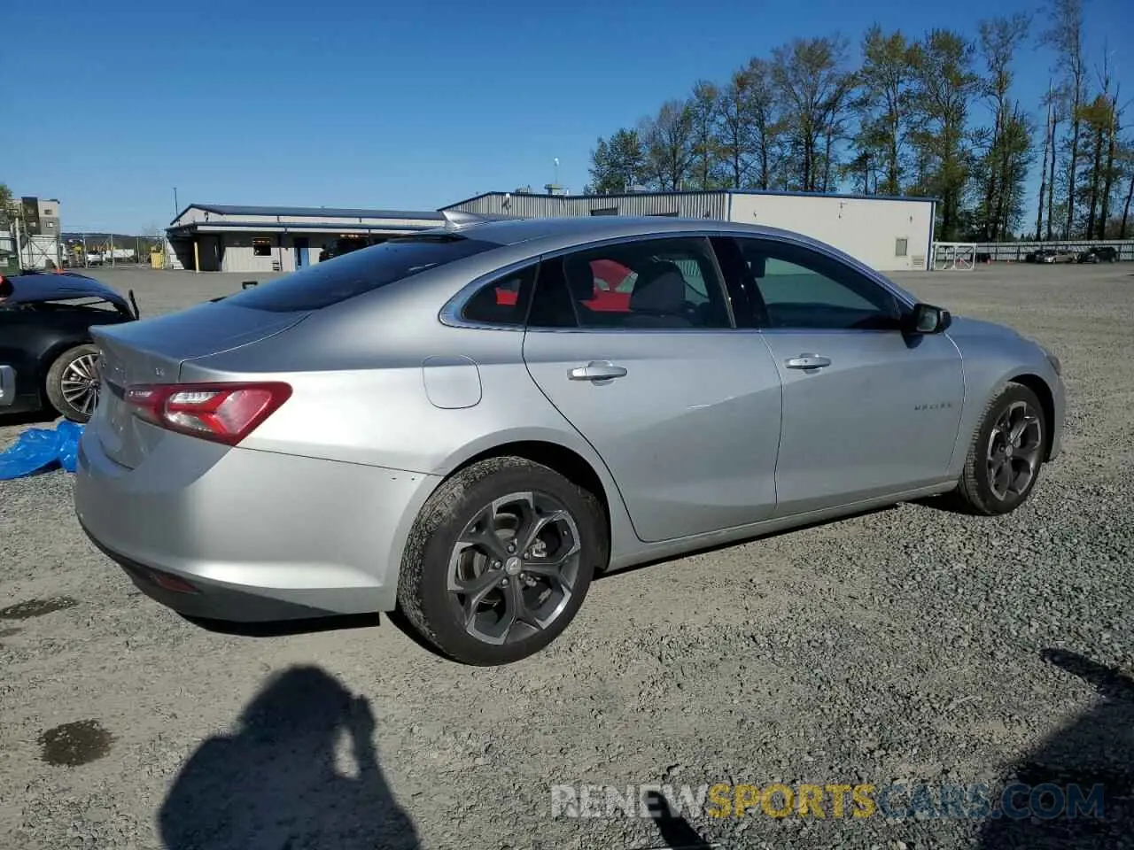3 Photograph of a damaged car 1G1ZD5ST0NF174289 CHEVROLET MALIBU 2022