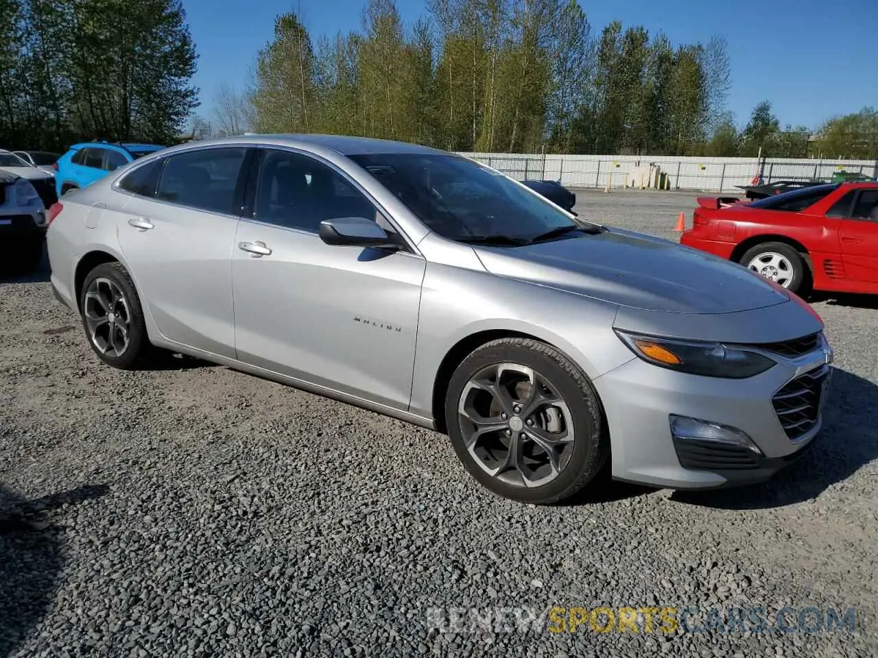 4 Photograph of a damaged car 1G1ZD5ST0NF174289 CHEVROLET MALIBU 2022