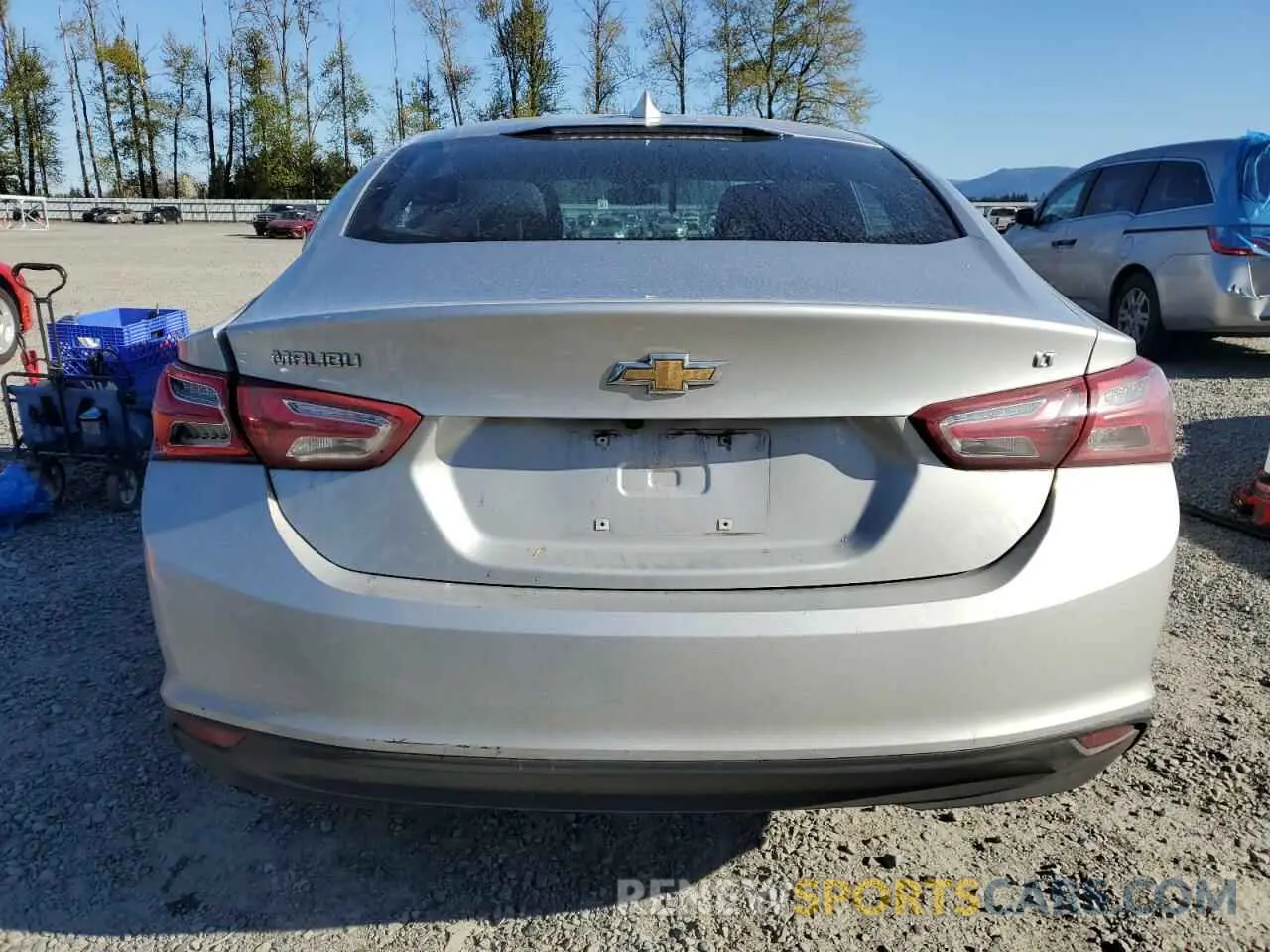 6 Photograph of a damaged car 1G1ZD5ST0NF174289 CHEVROLET MALIBU 2022