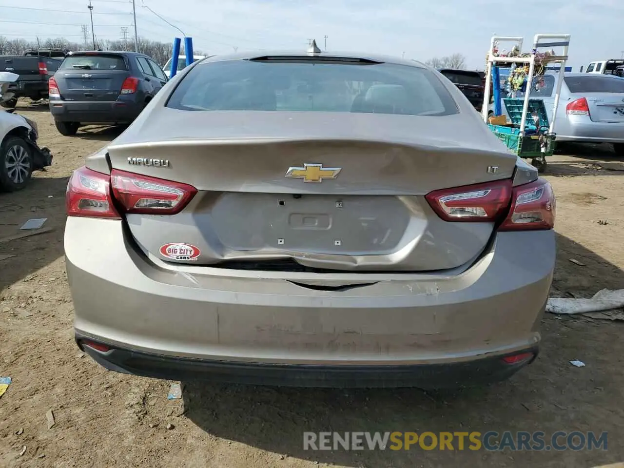 6 Фотография поврежденного автомобиля 1G1ZD5ST0NF193098 CHEVROLET MALIBU 2022