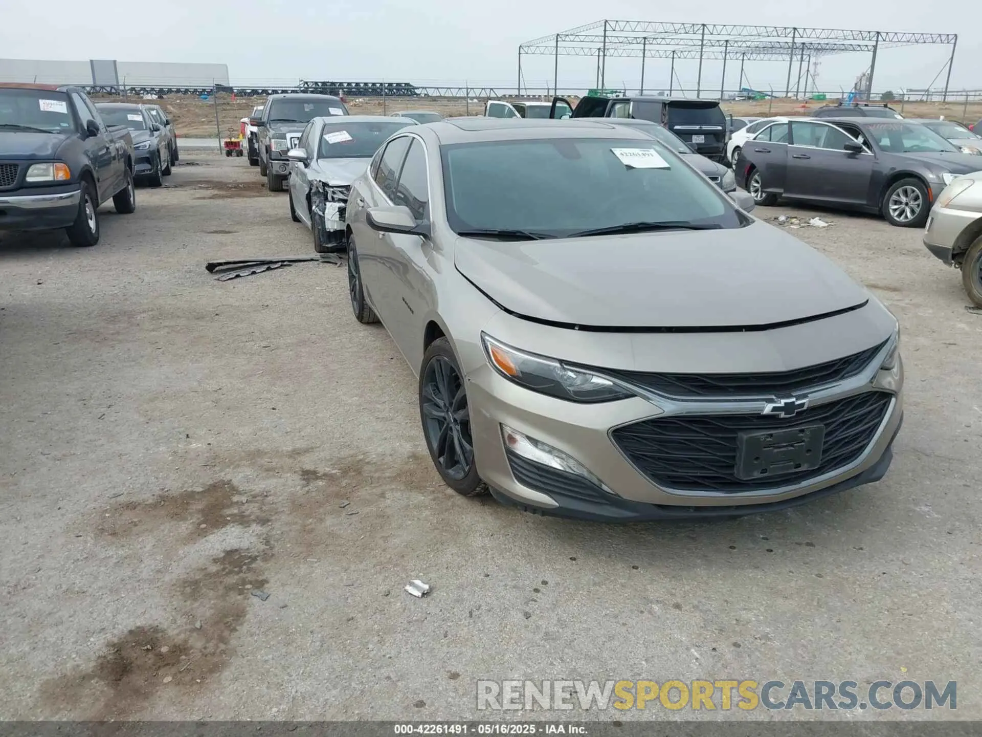 1 Photograph of a damaged car 1G1ZD5ST0NF201099 CHEVROLET MALIBU 2022