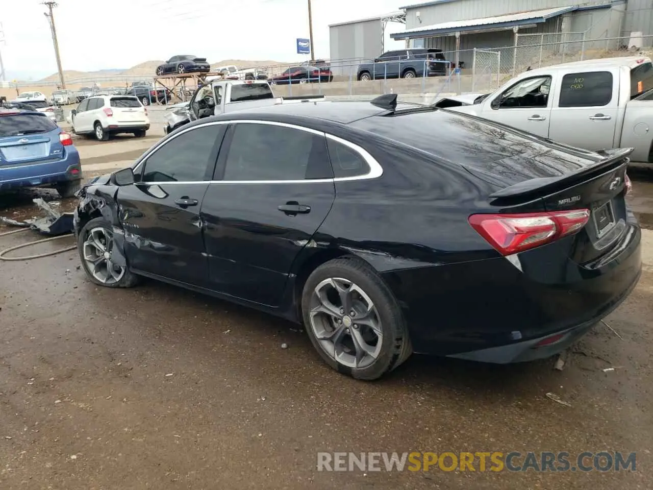 2 Photograph of a damaged car 1G1ZD5ST0NF205931 CHEVROLET MALIBU 2022