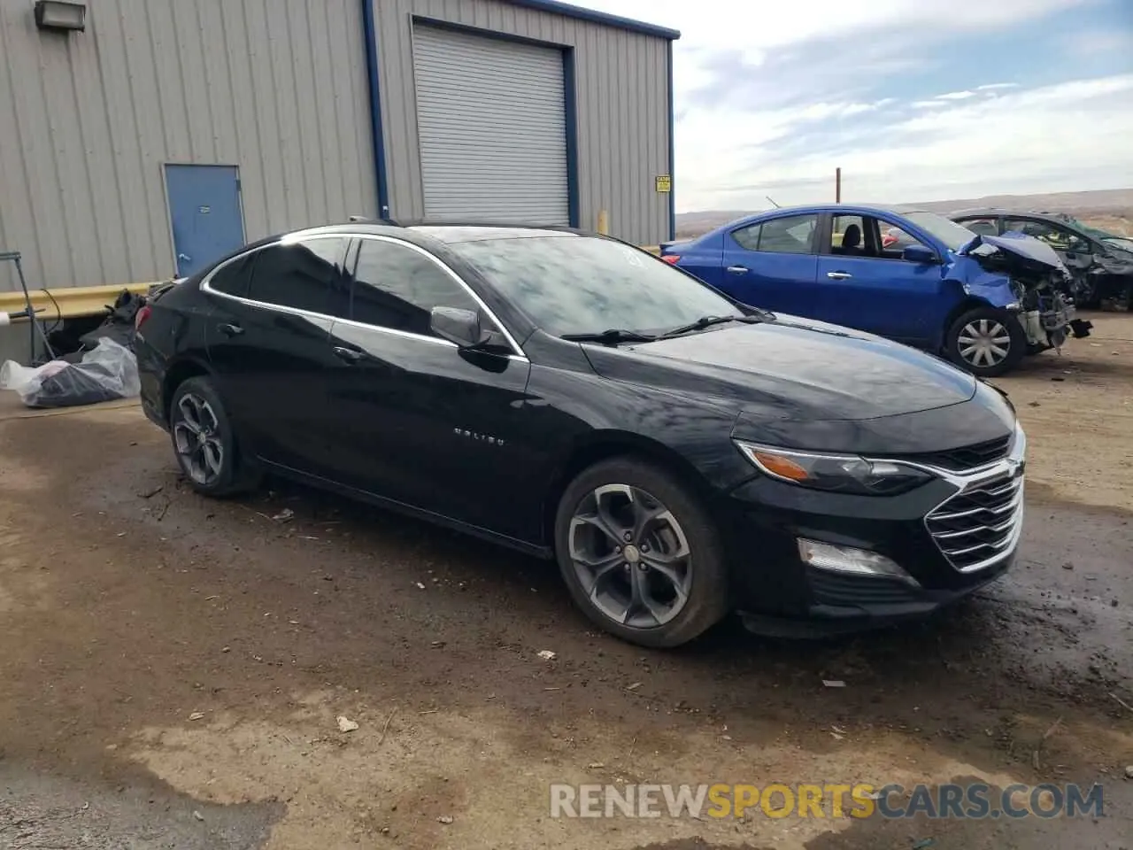 4 Photograph of a damaged car 1G1ZD5ST0NF205931 CHEVROLET MALIBU 2022