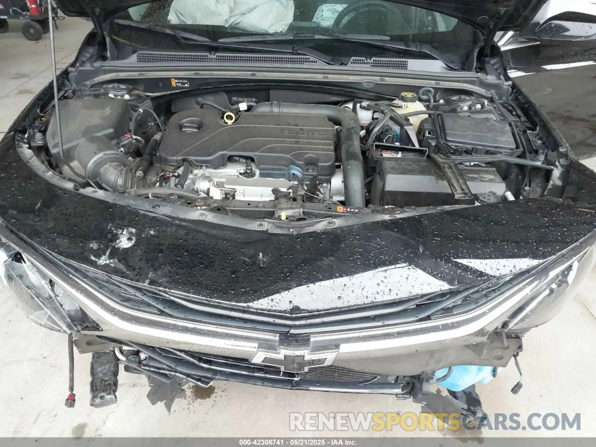 10 Фотография поврежденного автомобиля 1G1ZD5ST0NF207081 CHEVROLET MALIBU 2022