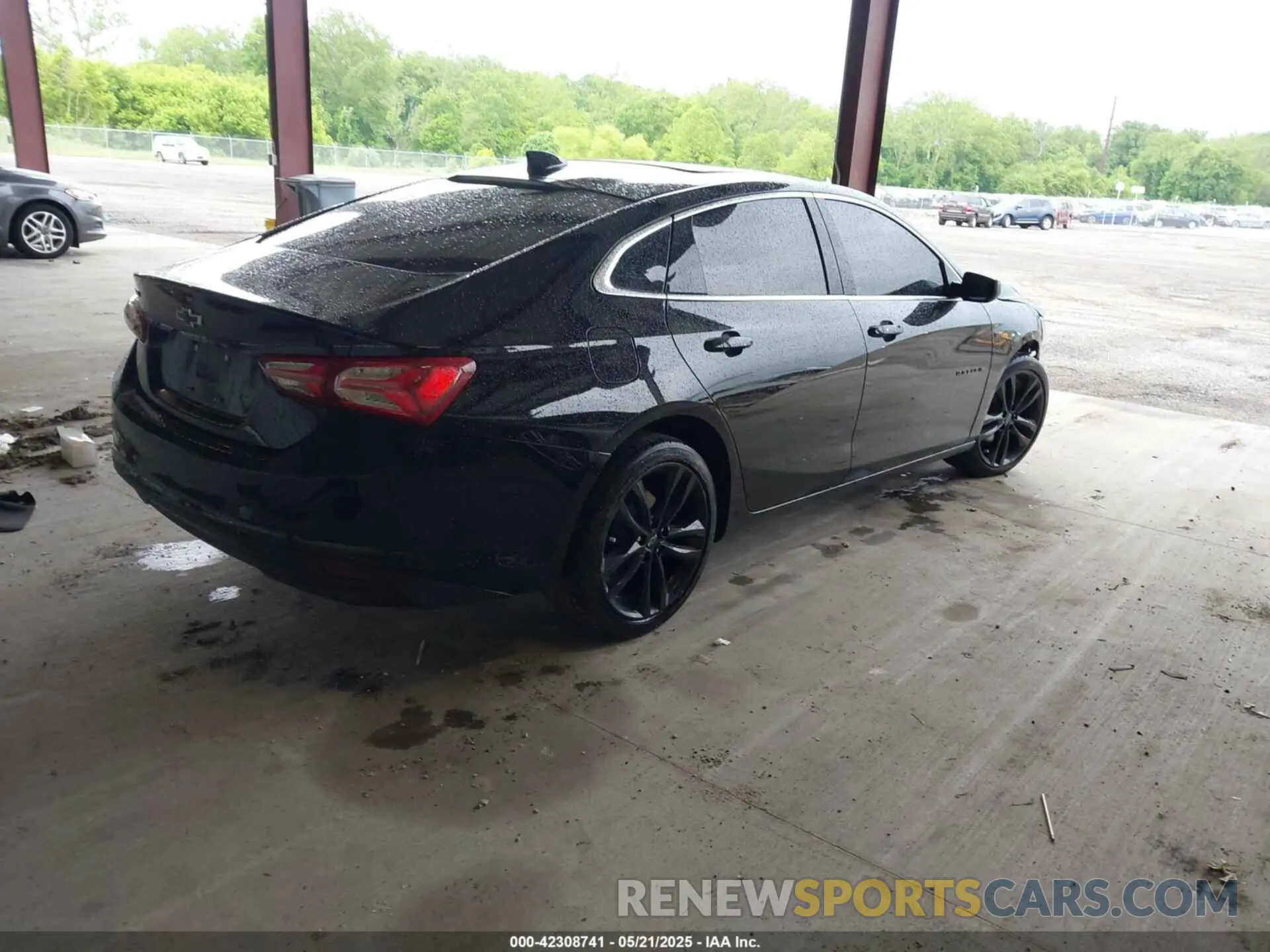4 Фотография поврежденного автомобиля 1G1ZD5ST0NF207081 CHEVROLET MALIBU 2022