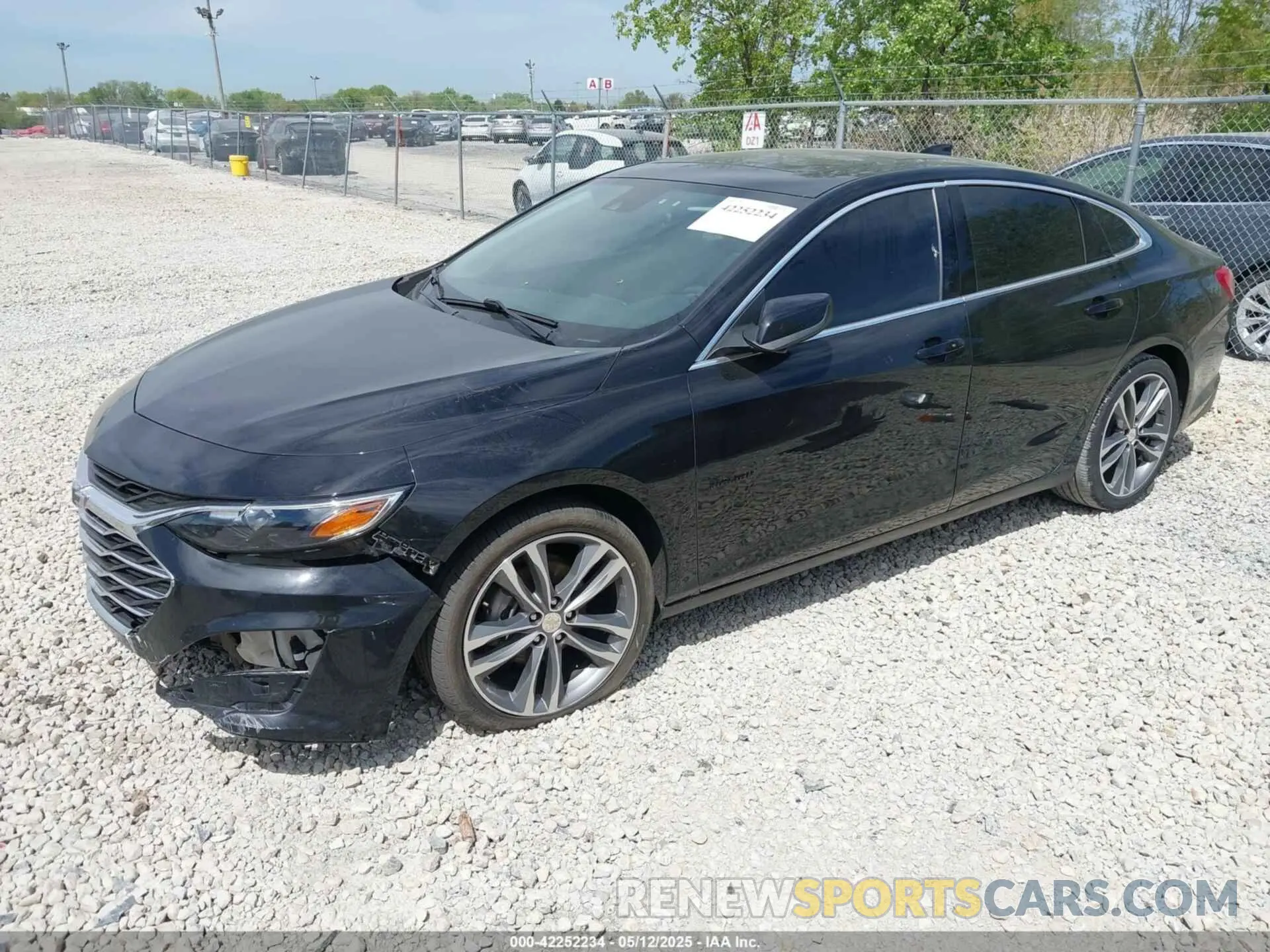 2 Photograph of a damaged car 1G1ZD5ST1NF105644 CHEVROLET MALIBU 2022