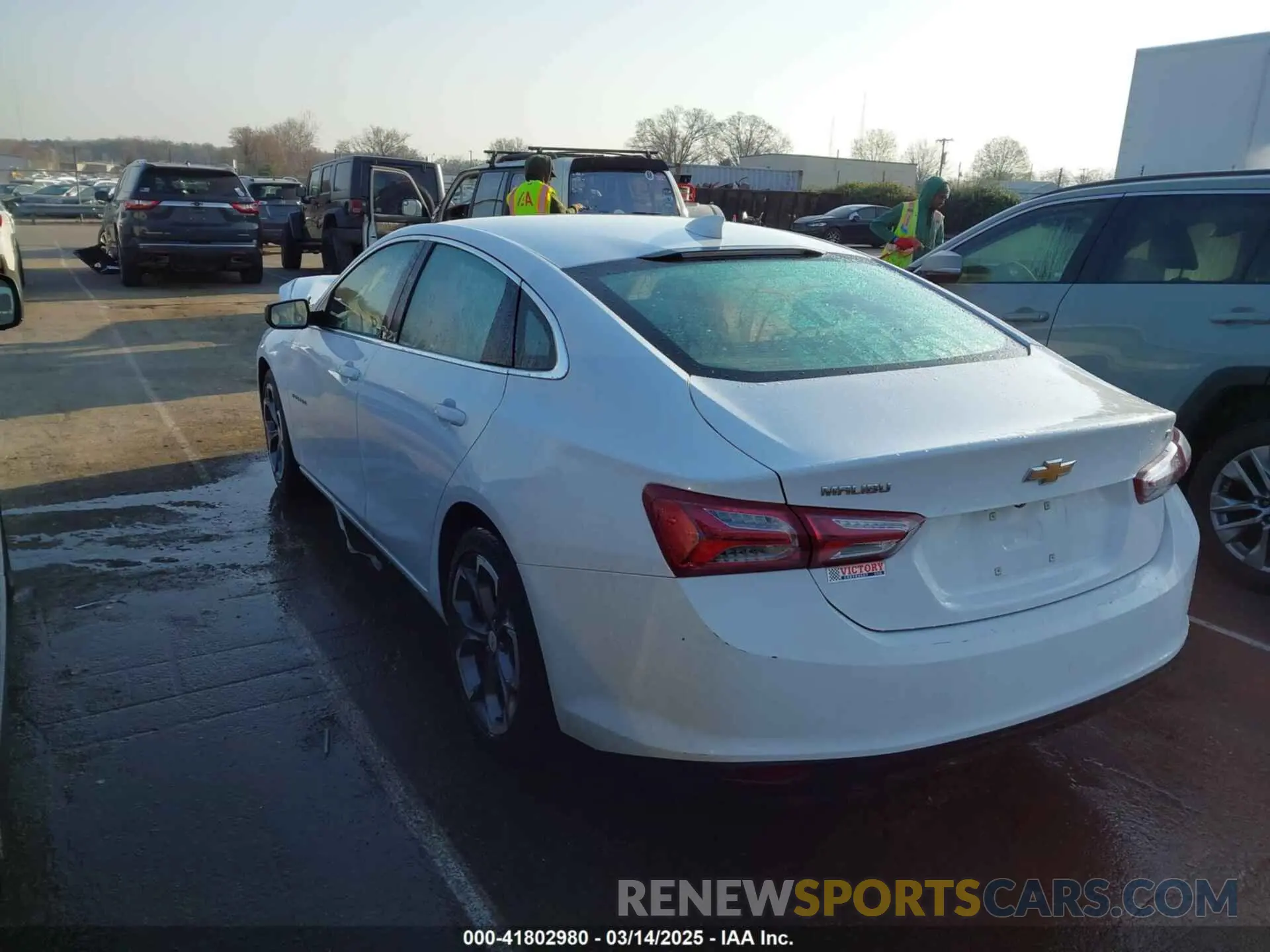 3 Фотография поврежденного автомобиля 1G1ZD5ST1NF109645 CHEVROLET MALIBU 2022
