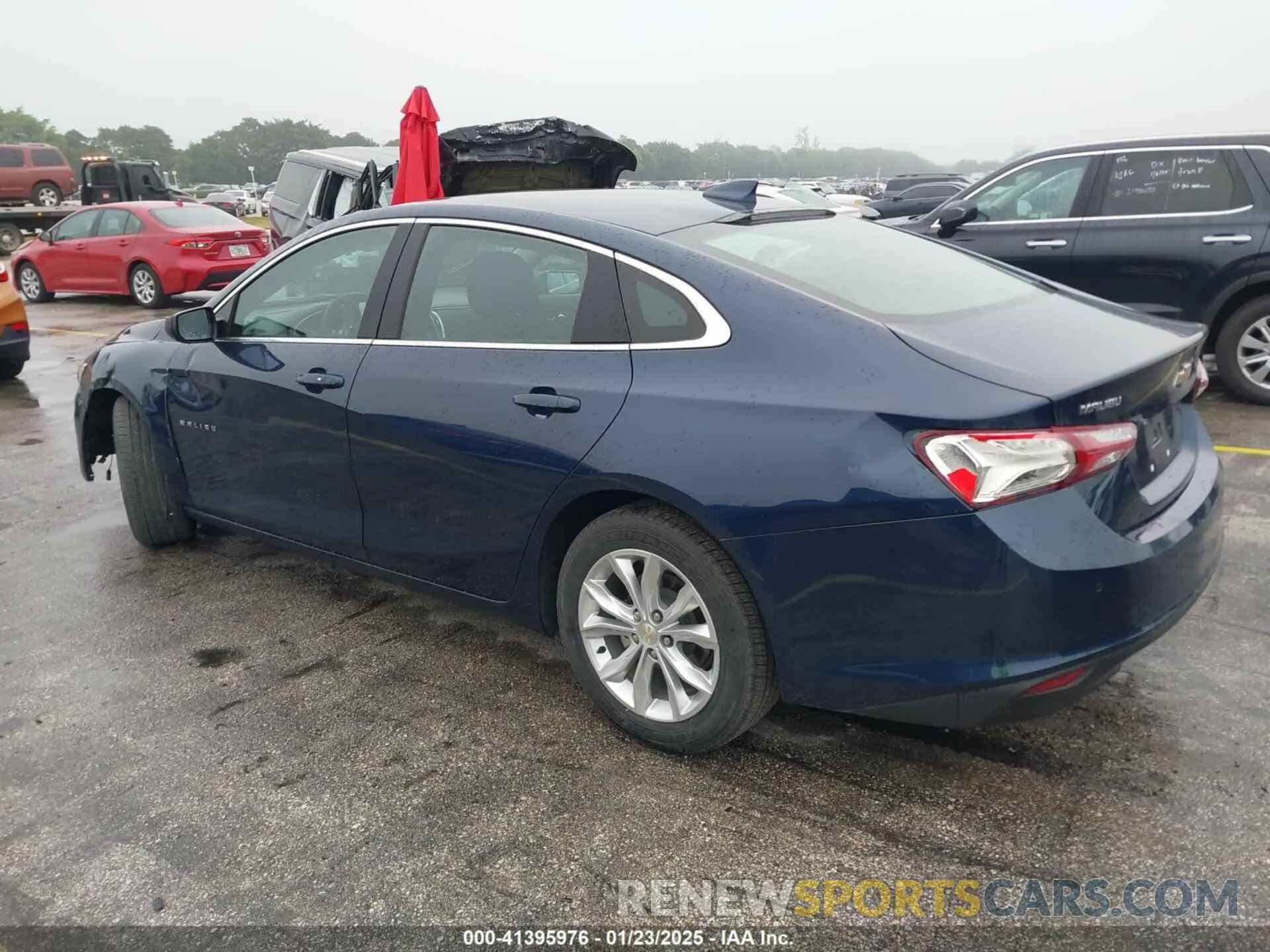 3 Photograph of a damaged car 1G1ZD5ST1NF111816 CHEVROLET MALIBU 2022