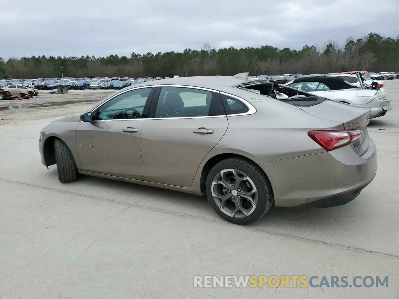 2 Photograph of a damaged car 1G1ZD5ST1NF116160 CHEVROLET MALIBU 2022