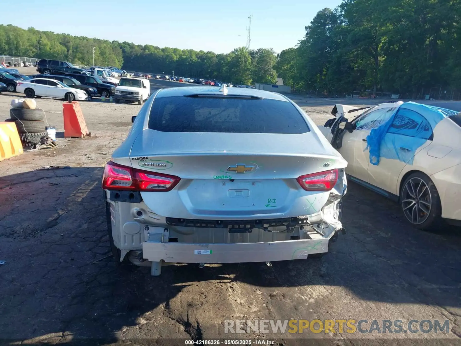 16 Photograph of a damaged car 1G1ZD5ST1NF124453 CHEVROLET MALIBU 2022