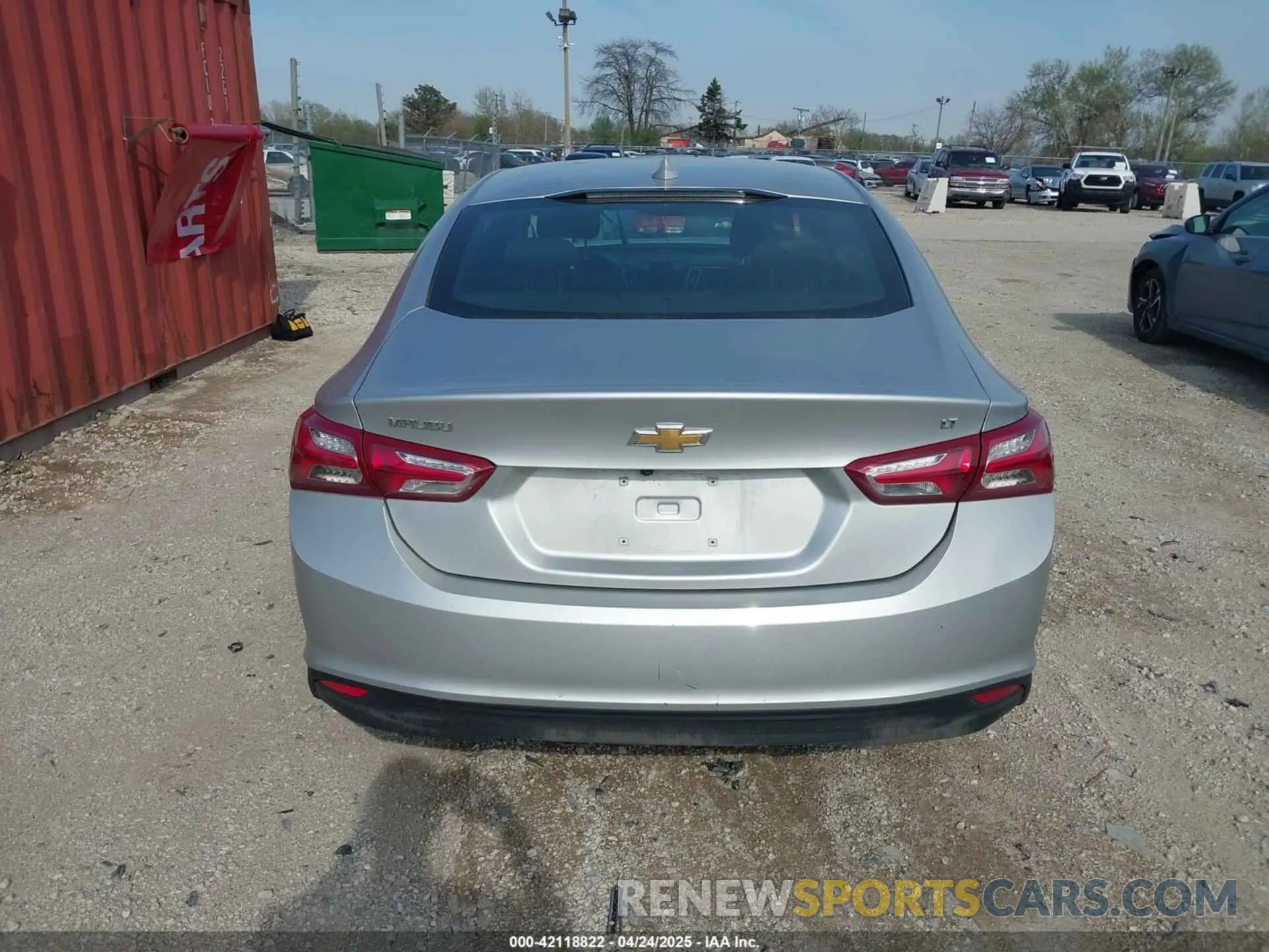 16 Фотография поврежденного автомобиля 1G1ZD5ST1NF132598 CHEVROLET MALIBU 2022