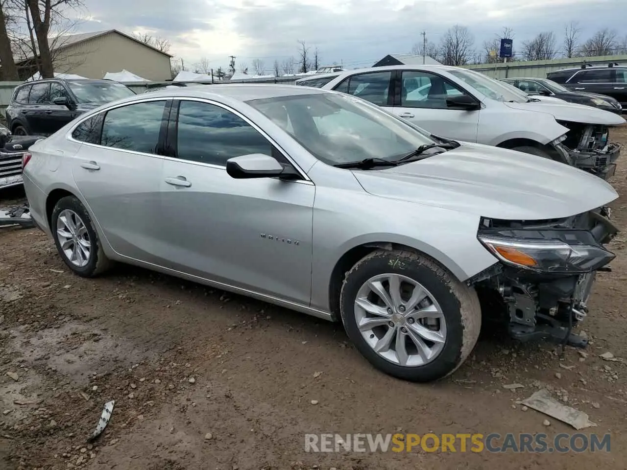 4 Photograph of a damaged car 1G1ZD5ST1NF152897 CHEVROLET MALIBU 2022