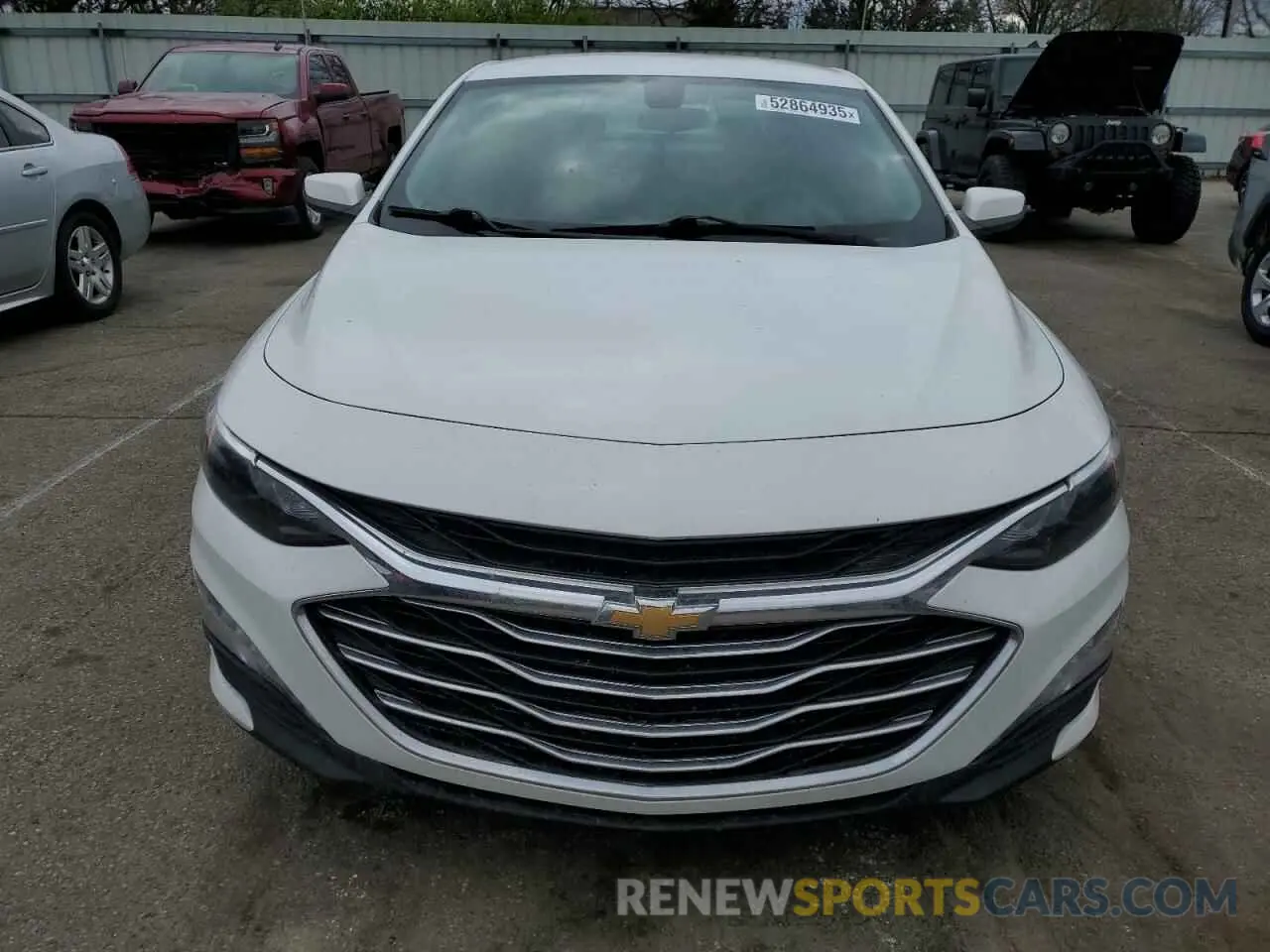 5 Фотография поврежденного автомобиля 1G1ZD5ST1NF153984 CHEVROLET MALIBU 2022