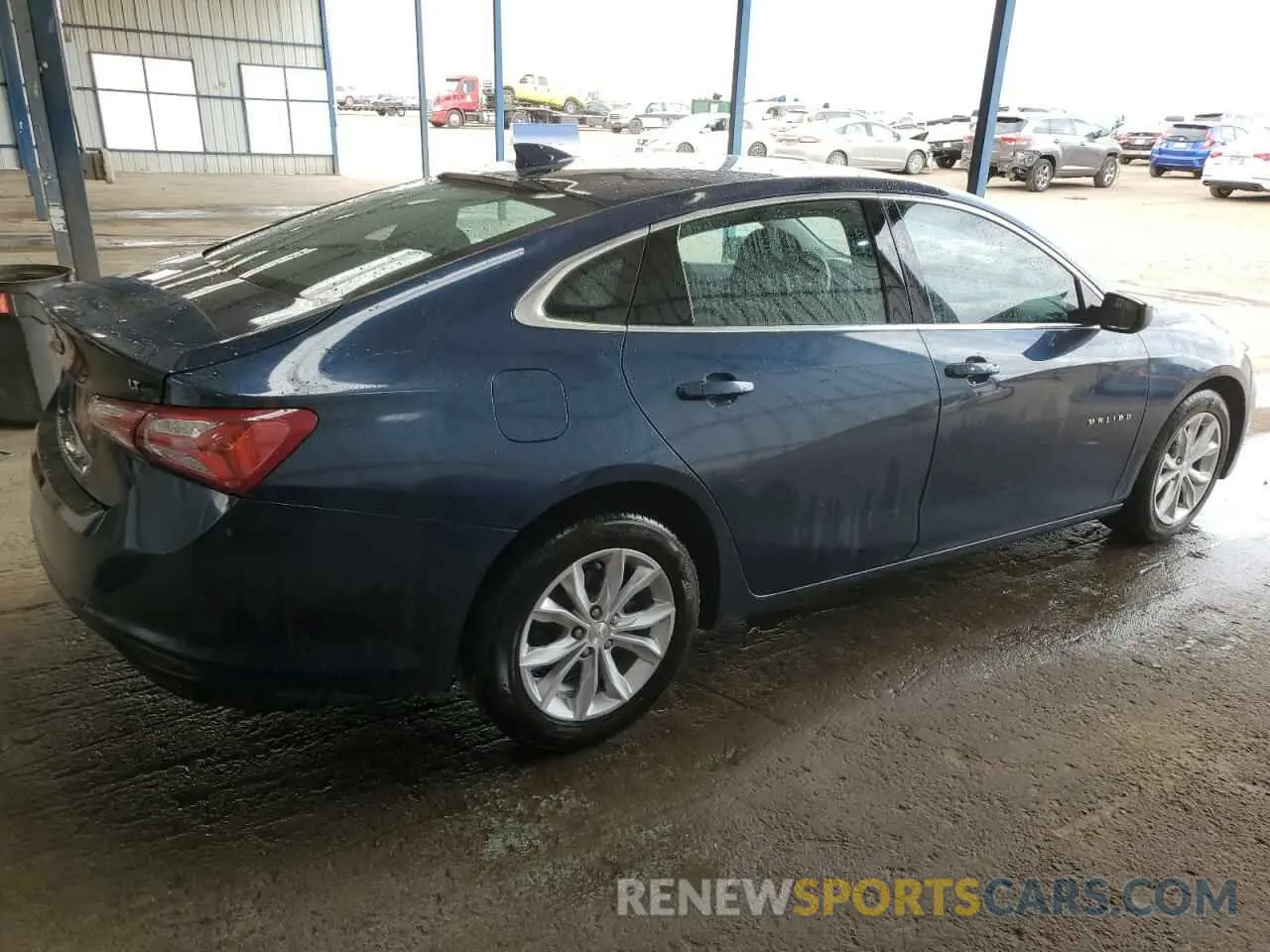 3 Photograph of a damaged car 1G1ZD5ST1NF158652 CHEVROLET MALIBU 2022