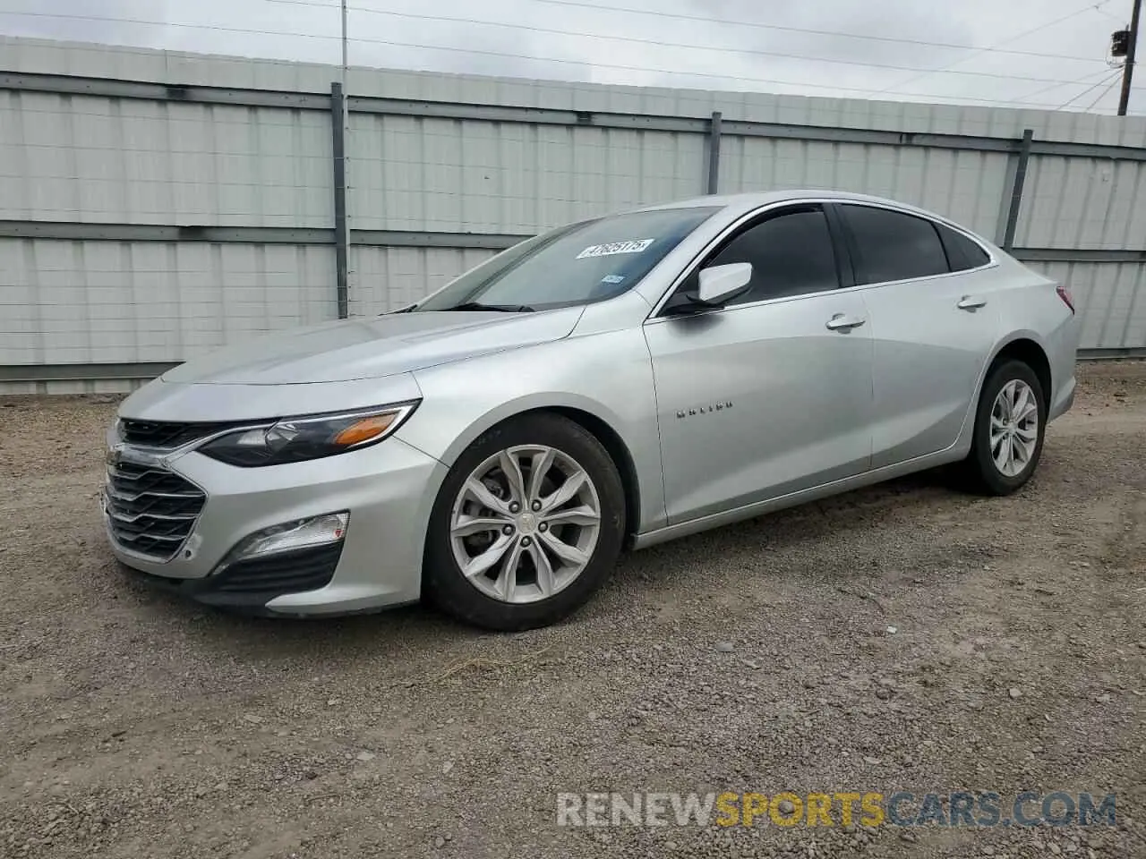 1 Photograph of a damaged car 1G1ZD5ST1NF177928 CHEVROLET MALIBU 2022