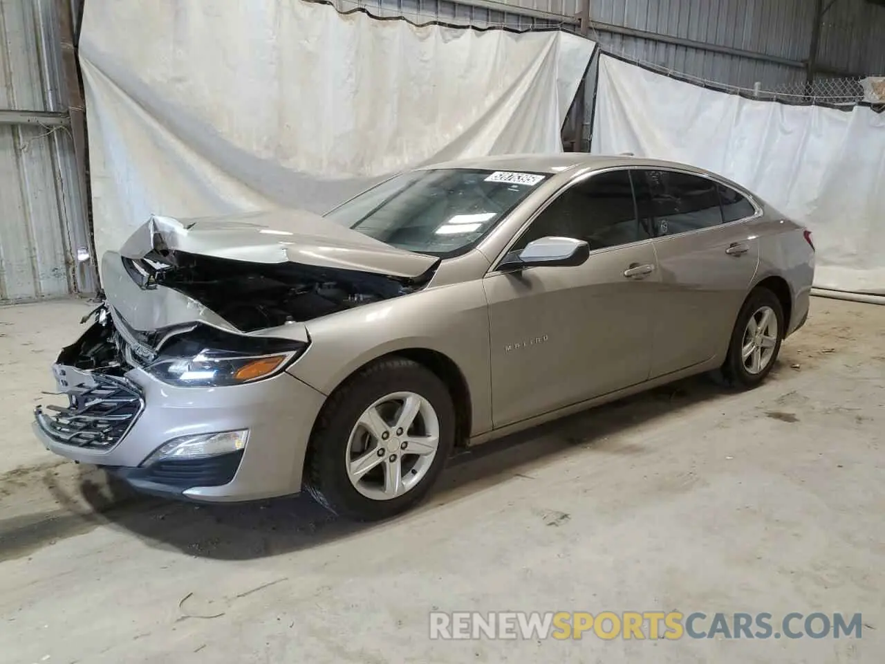1 Фотография поврежденного автомобиля 1G1ZD5ST1NF179582 CHEVROLET MALIBU 2022