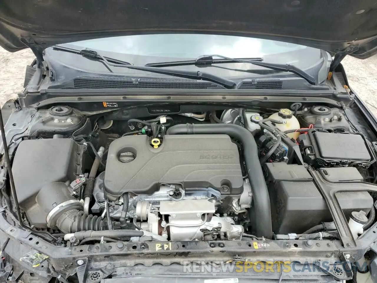 11 Фотография поврежденного автомобиля 1G1ZD5ST2NF129628 CHEVROLET MALIBU 2022