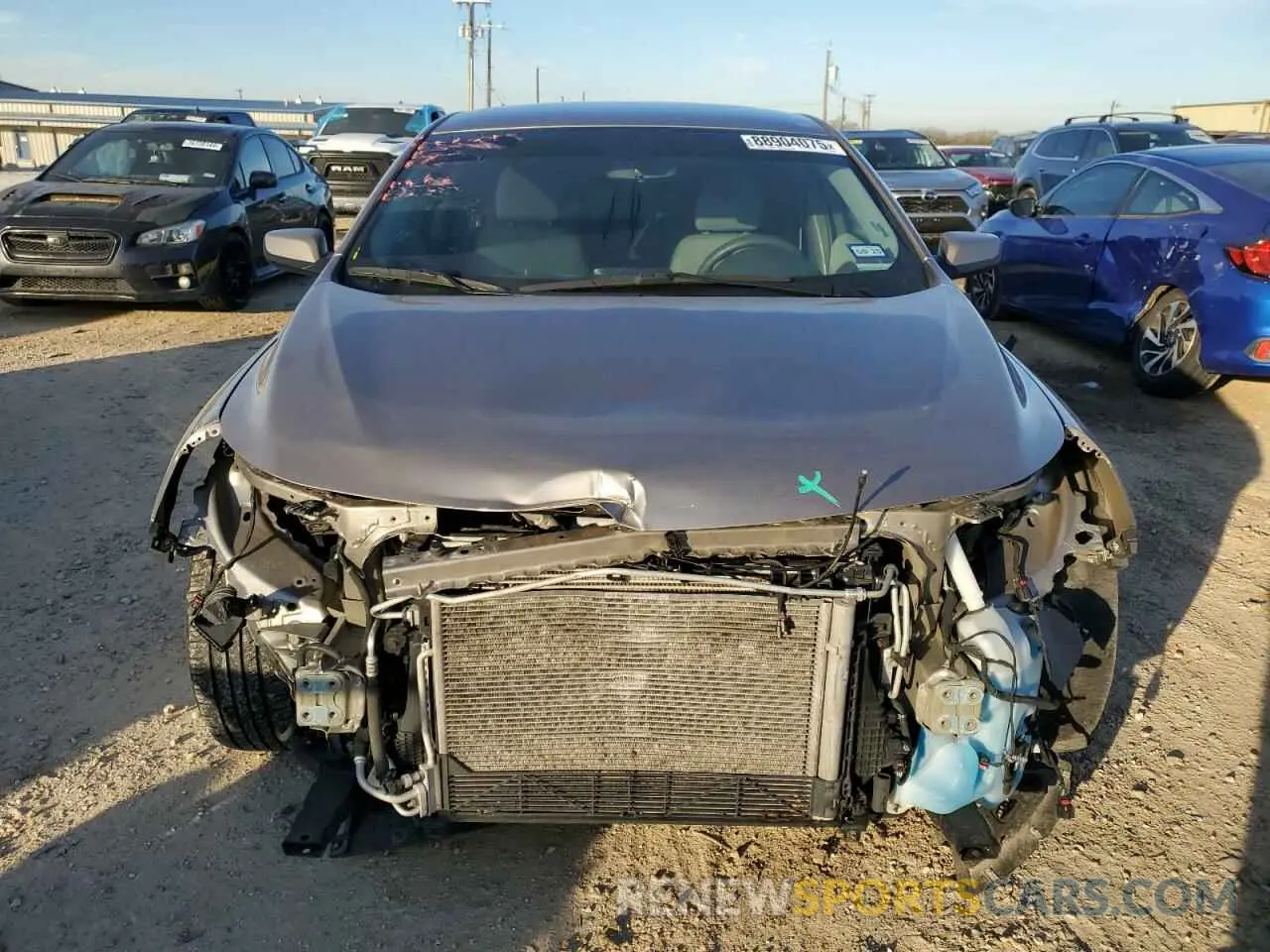 5 Photograph of a damaged car 1G1ZD5ST2NF129693 CHEVROLET MALIBU 2022