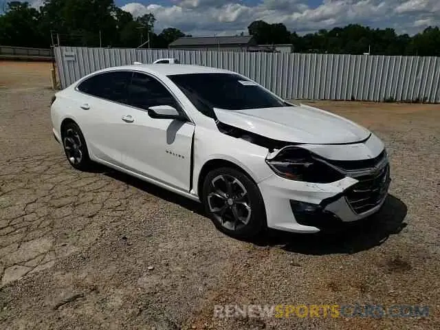 13 Photograph of a damaged car 1G1ZD5ST2NF131010 CHEVROLET MALIBU 2022