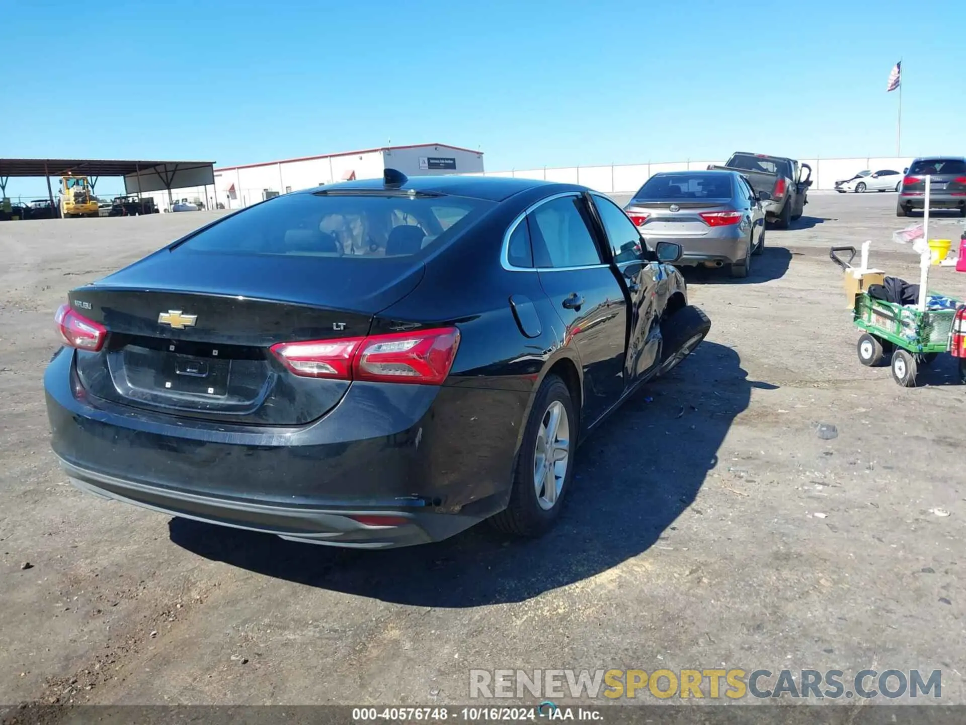 4 Фотография поврежденного автомобиля 1G1ZD5ST2NF133386 CHEVROLET MALIBU 2022