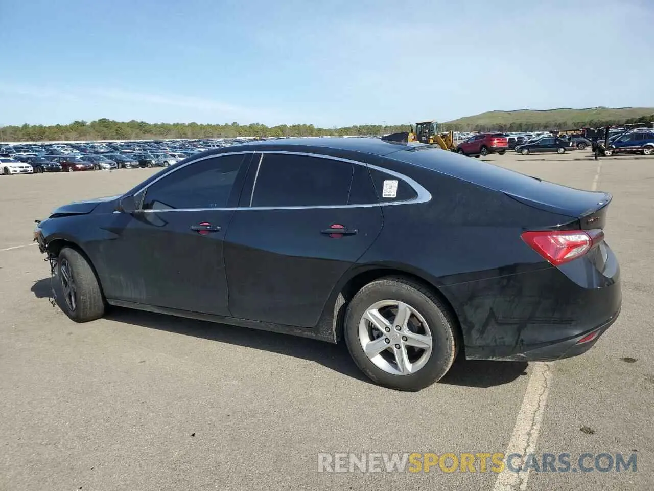2 Photograph of a damaged car 1G1ZD5ST2NF135154 CHEVROLET MALIBU 2022