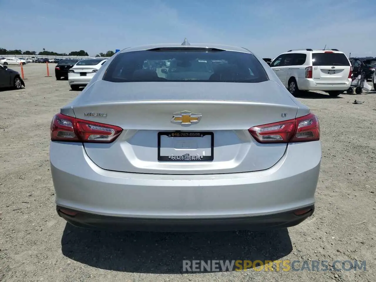 6 Photograph of a damaged car 1G1ZD5ST2NF149006 CHEVROLET MALIBU 2022