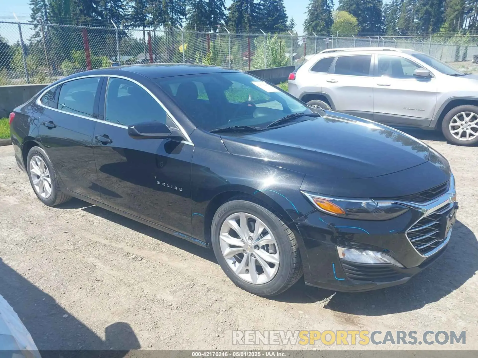 1 Photograph of a damaged car 1G1ZD5ST2NF160832 CHEVROLET MALIBU 2022