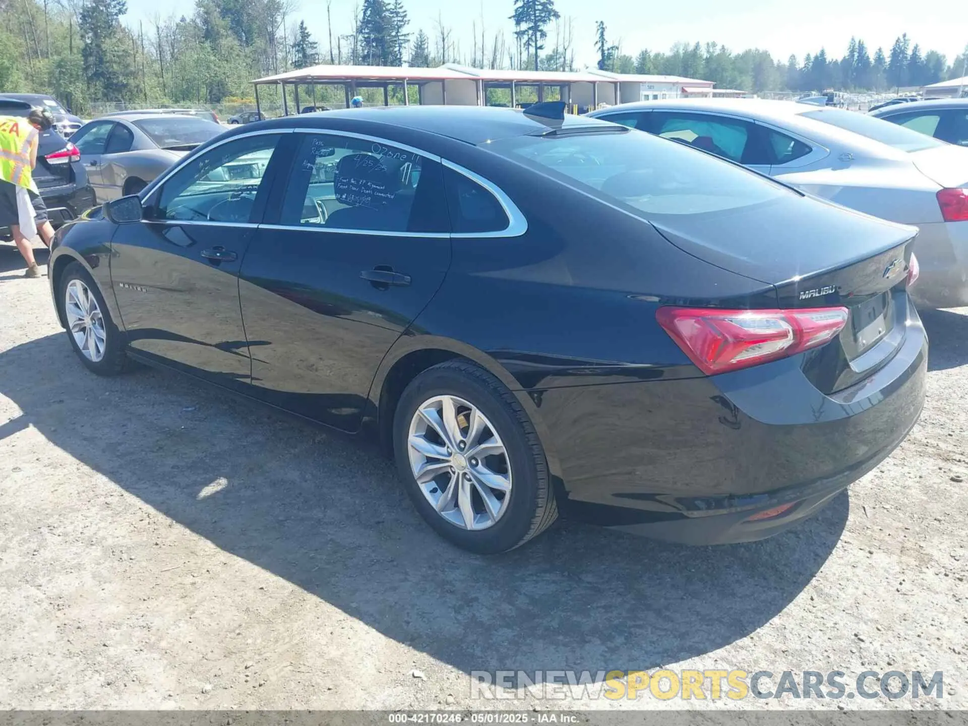 3 Photograph of a damaged car 1G1ZD5ST2NF160832 CHEVROLET MALIBU 2022