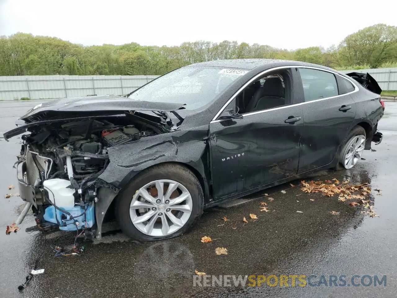 1 Photograph of a damaged car 1G1ZD5ST2NF163827 CHEVROLET MALIBU 2022