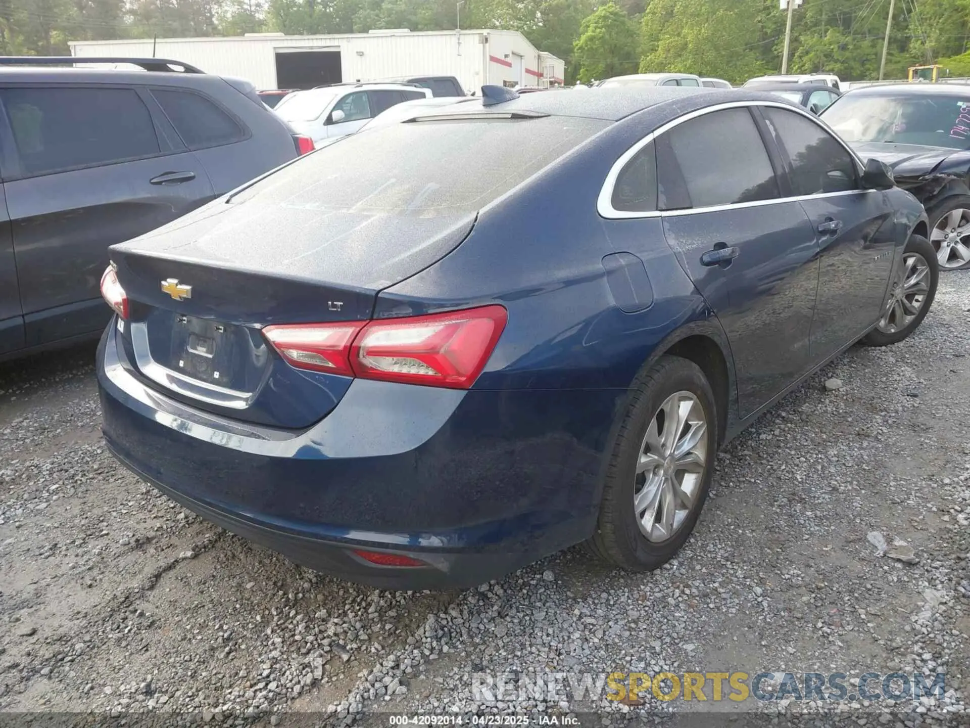 4 Фотография поврежденного автомобиля 1G1ZD5ST2NF169353 CHEVROLET MALIBU 2022
