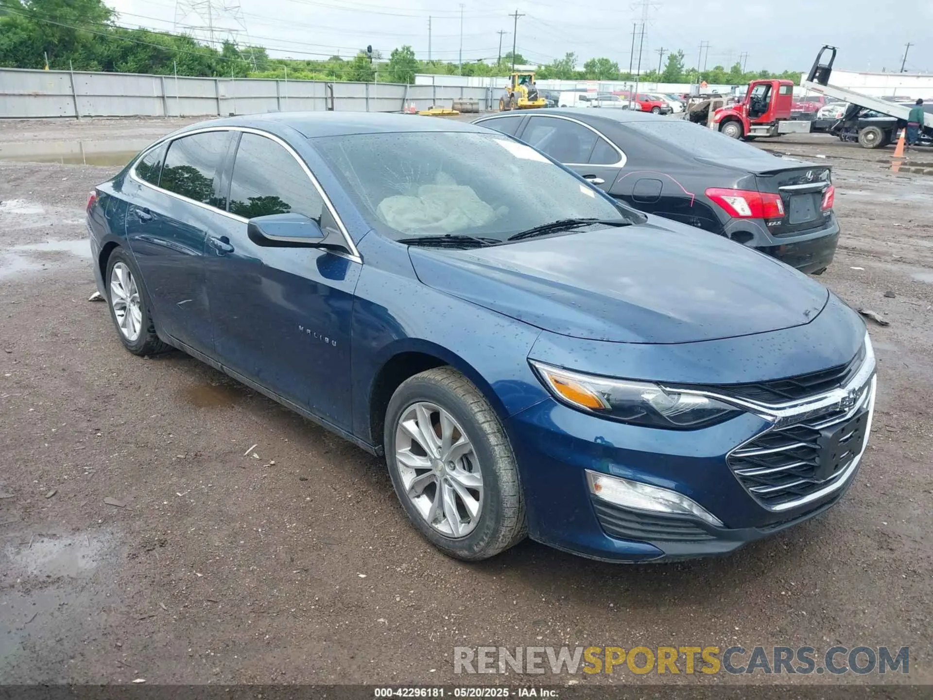 1 Photograph of a damaged car 1G1ZD5ST2NF171930 CHEVROLET MALIBU 2022