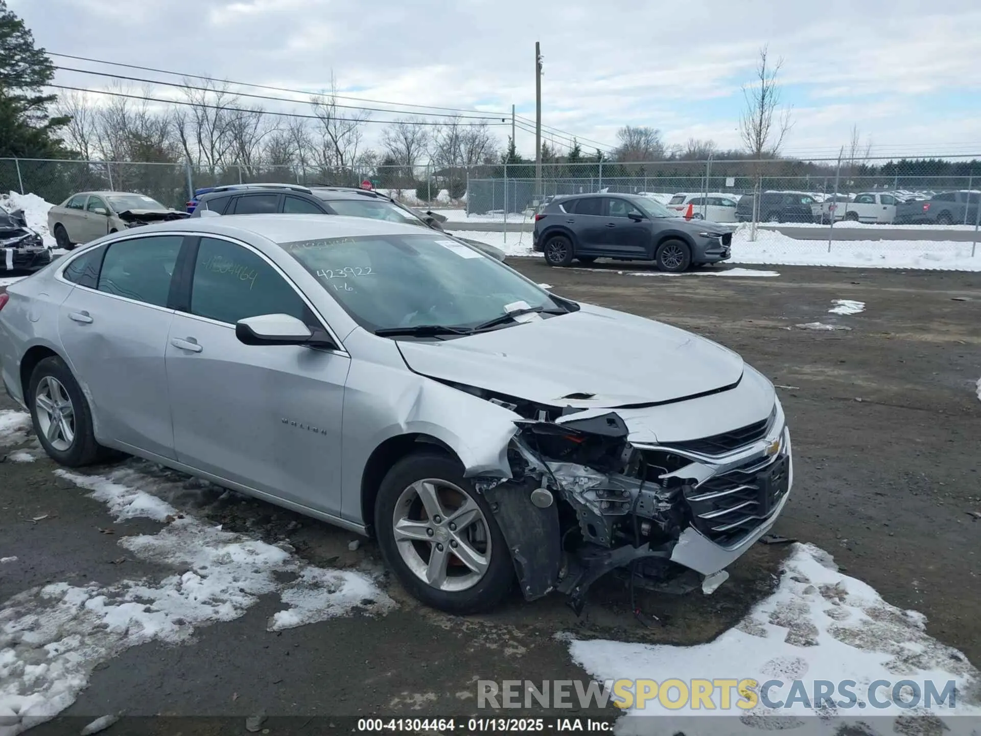 1 Фотография поврежденного автомобиля 1G1ZD5ST2NF173161 CHEVROLET MALIBU 2022