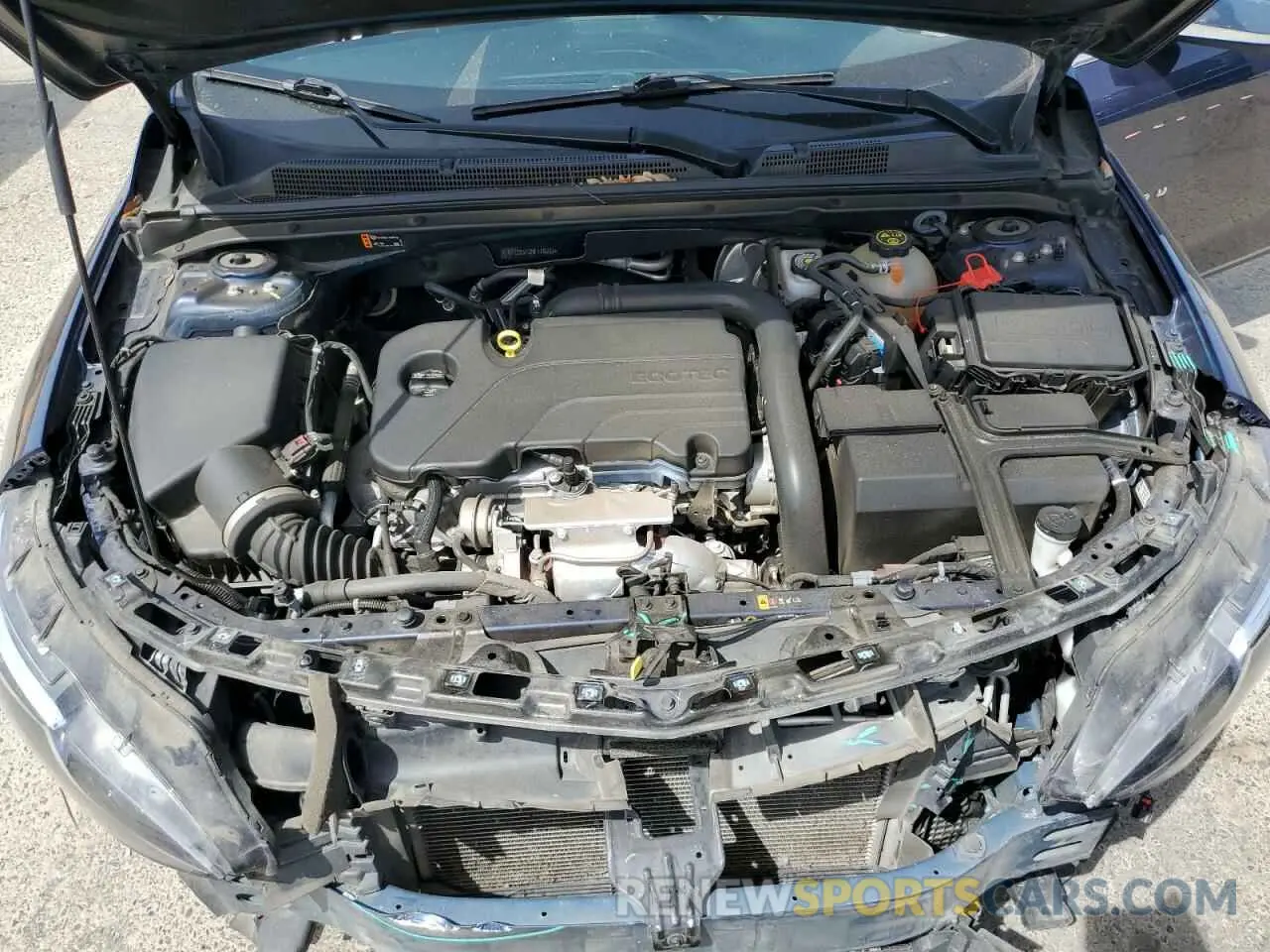 11 Фотография поврежденного автомобиля 1G1ZD5ST2NF176223 CHEVROLET MALIBU 2022