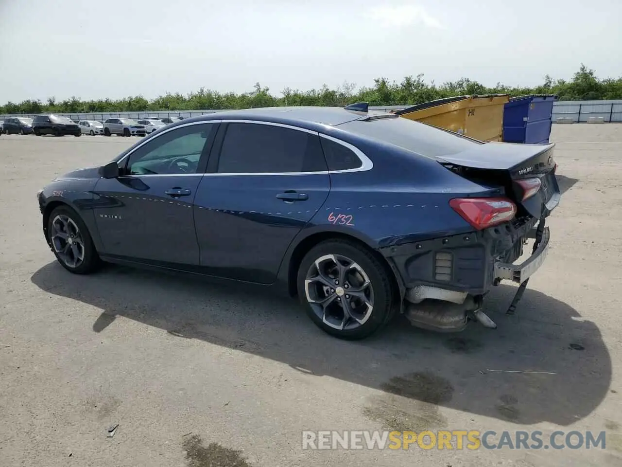 2 Фотография поврежденного автомобиля 1G1ZD5ST2NF176223 CHEVROLET MALIBU 2022