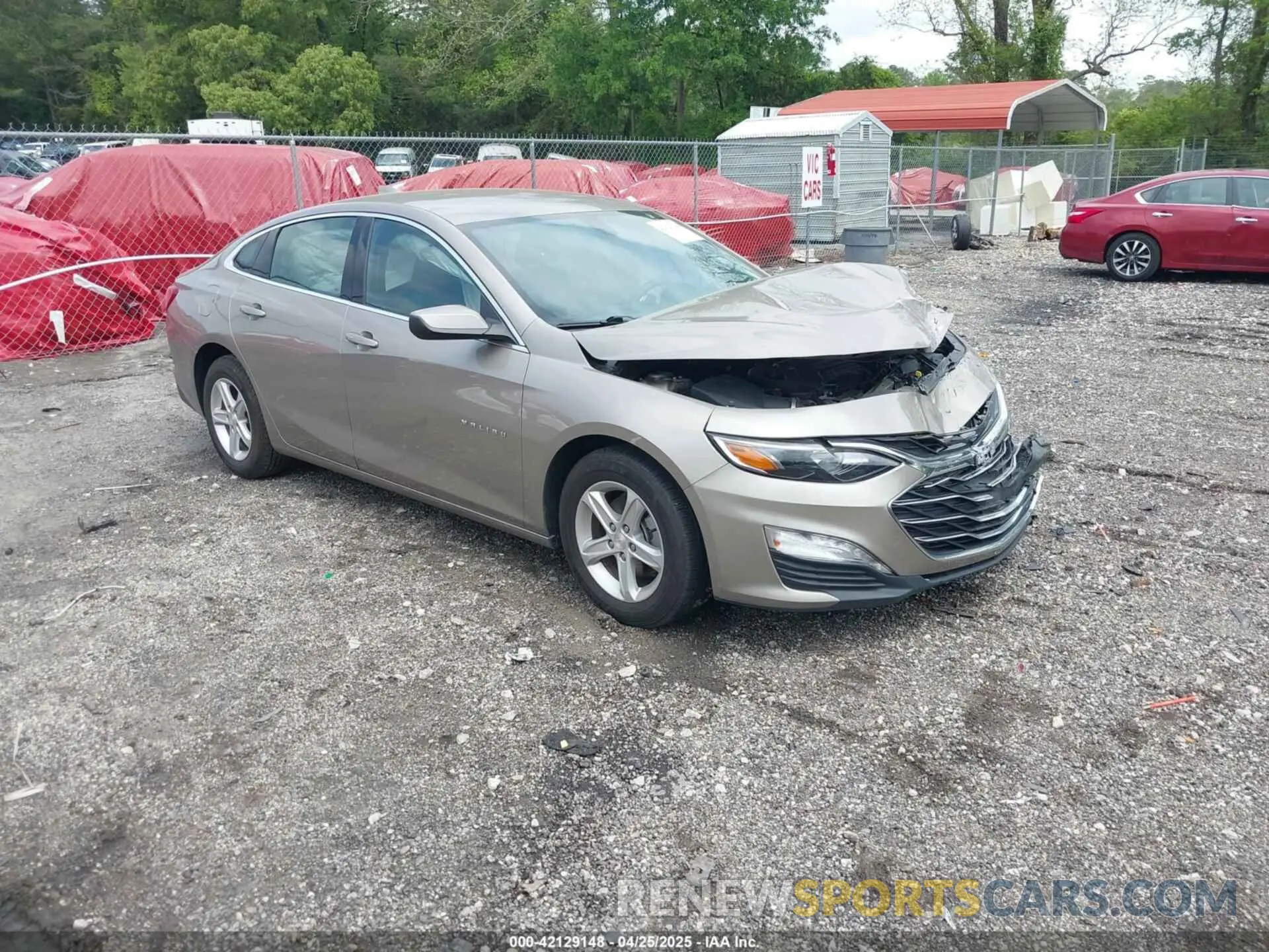 1 Фотография поврежденного автомобиля 1G1ZD5ST2NF184550 CHEVROLET MALIBU 2022