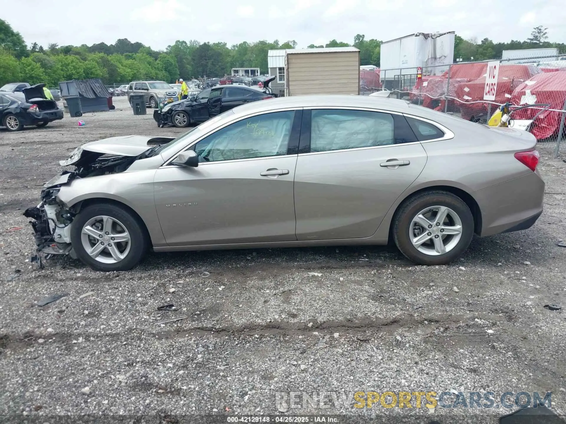 14 Фотография поврежденного автомобиля 1G1ZD5ST2NF184550 CHEVROLET MALIBU 2022