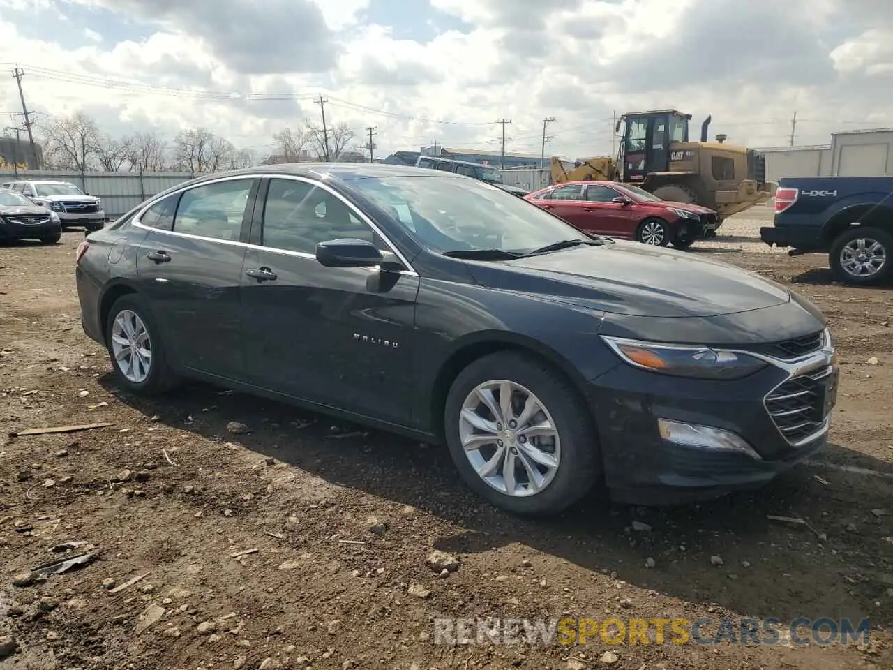 4 Фотография поврежденного автомобиля 1G1ZD5ST2NF197511 CHEVROLET MALIBU 2022