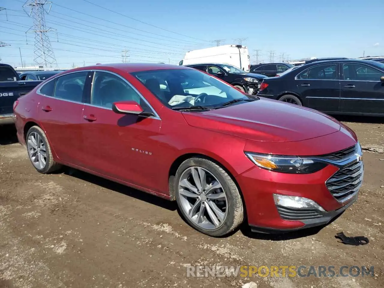 4 Photograph of a damaged car 1G1ZD5ST3NF104267 CHEVROLET MALIBU 2022