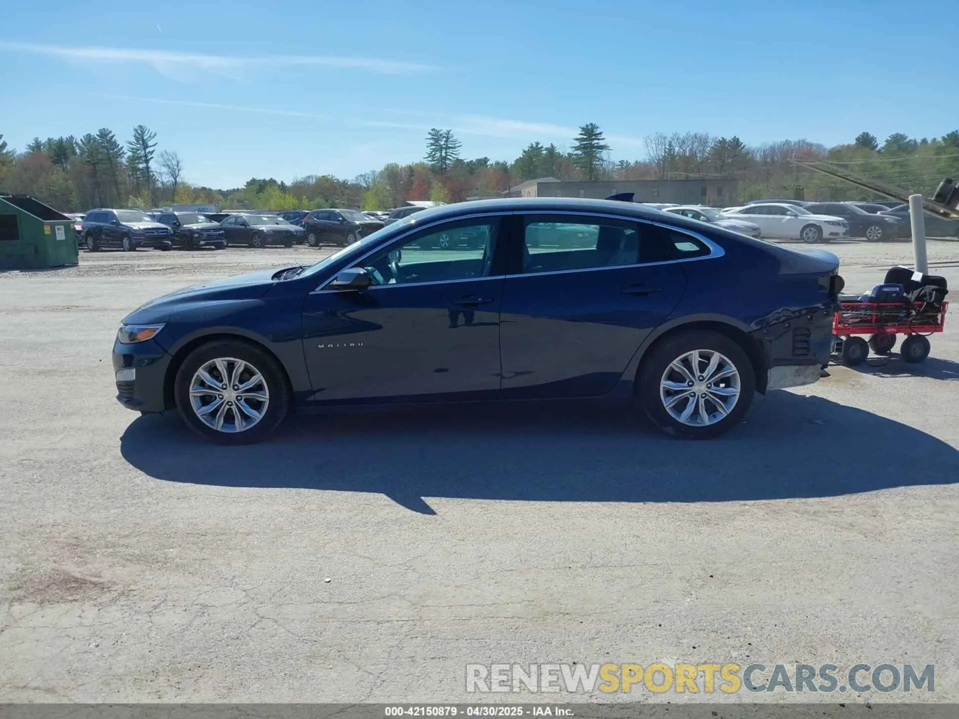 14 Photograph of a damaged car 1G1ZD5ST3NF104740 CHEVROLET MALIBU 2022