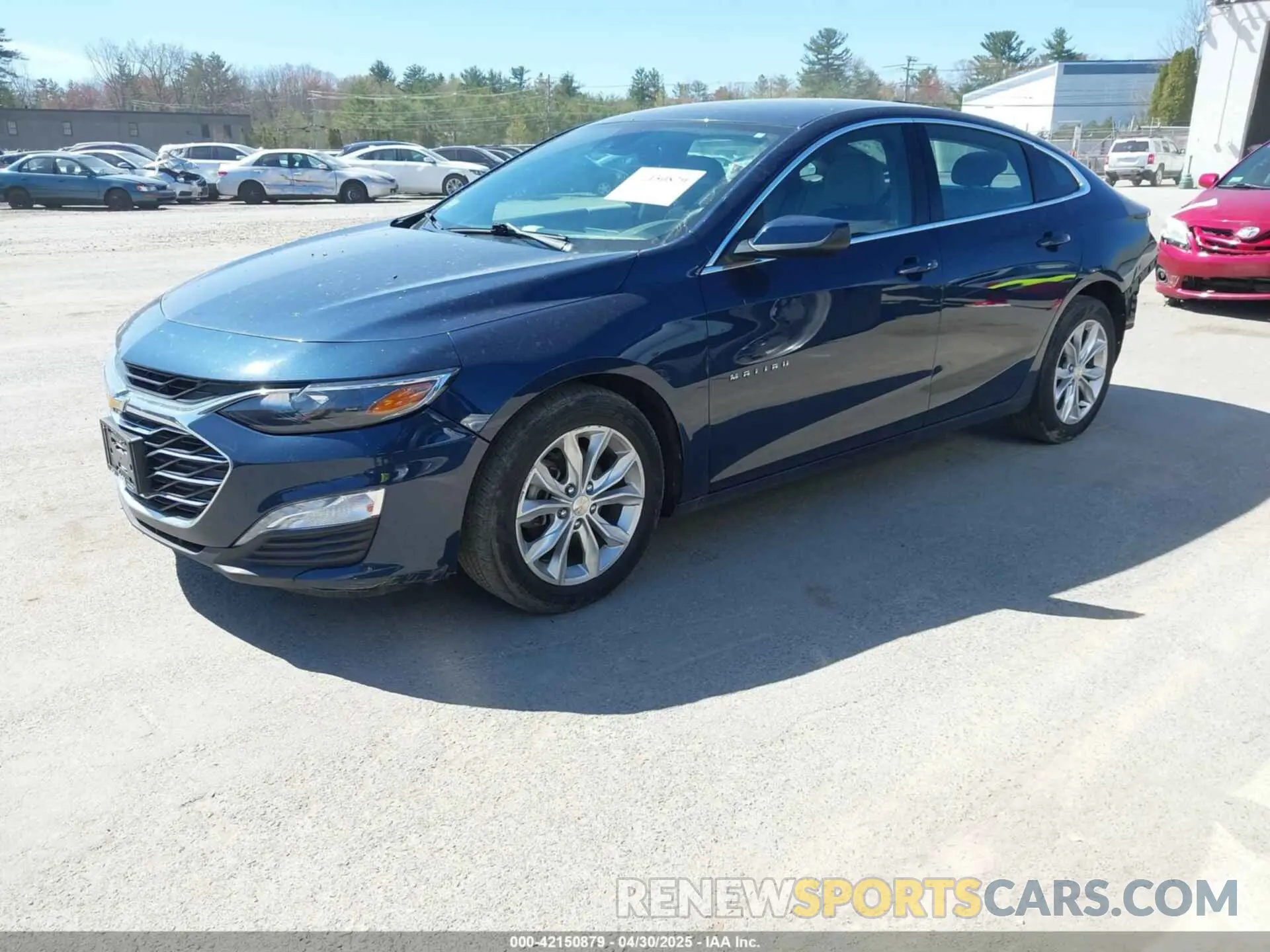 2 Photograph of a damaged car 1G1ZD5ST3NF104740 CHEVROLET MALIBU 2022
