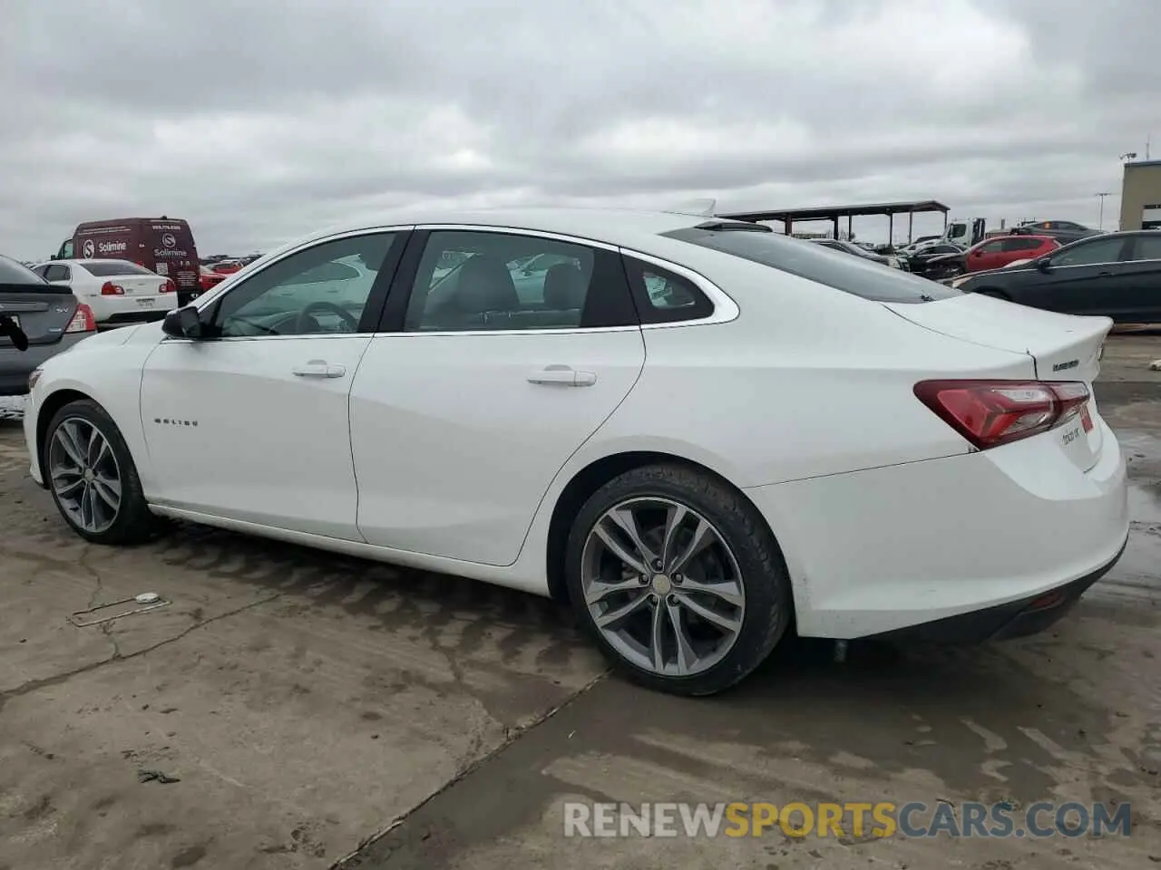 2 Photograph of a damaged car 1G1ZD5ST3NF110196 CHEVROLET MALIBU 2022