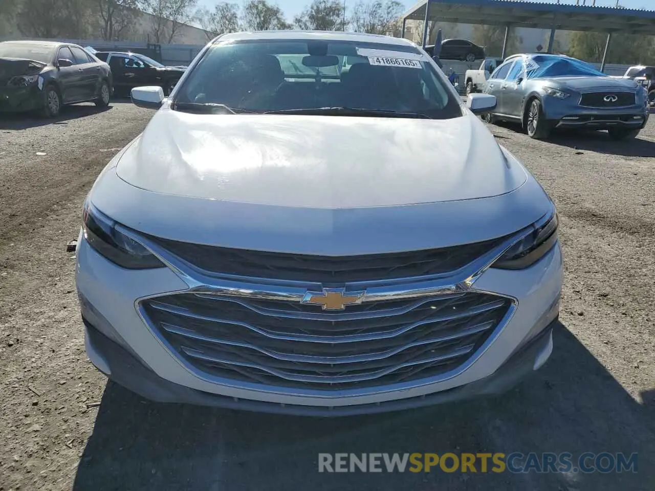 5 Photograph of a damaged car 1G1ZD5ST3NF115642 CHEVROLET MALIBU 2022