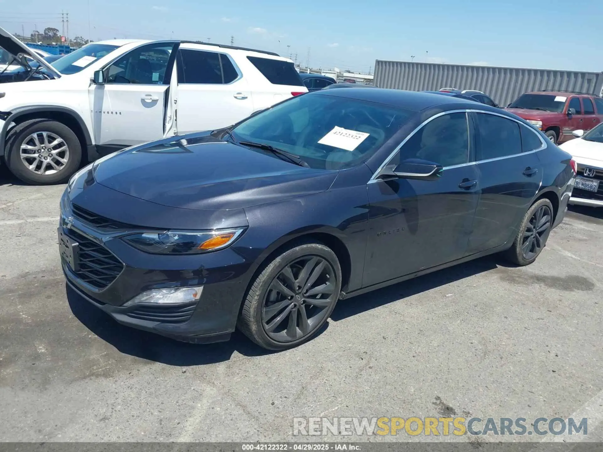 2 Photograph of a damaged car 1G1ZD5ST3NF120789 CHEVROLET MALIBU 2022