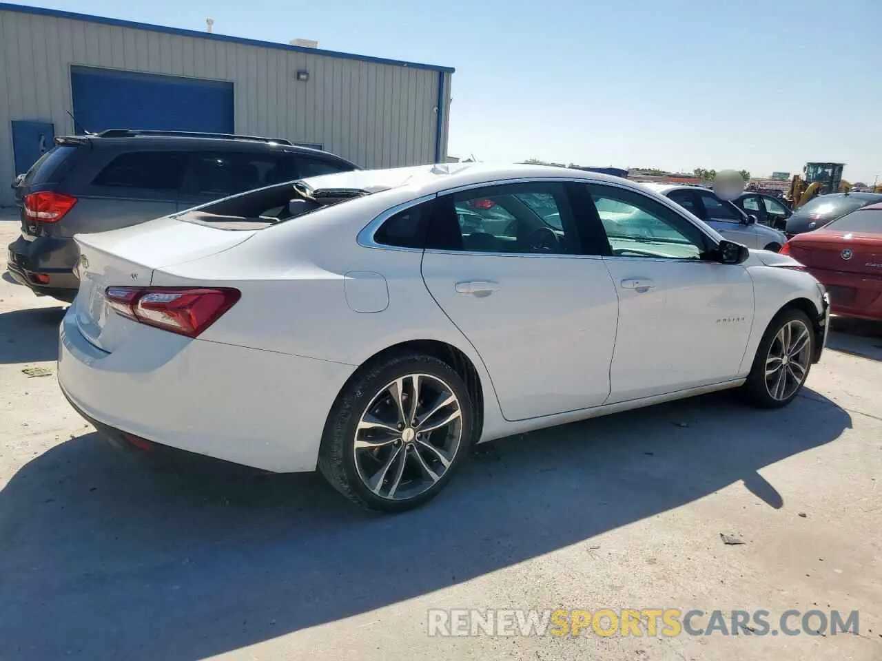 3 Photograph of a damaged car 1G1ZD5ST3NF127970 CHEVROLET MALIBU 2022