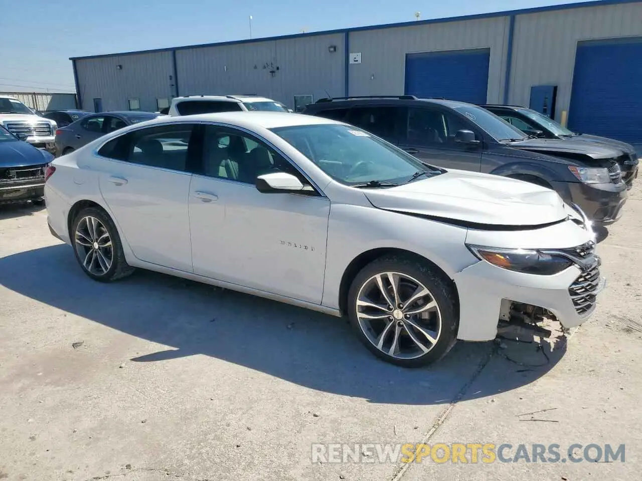 4 Photograph of a damaged car 1G1ZD5ST3NF127970 CHEVROLET MALIBU 2022
