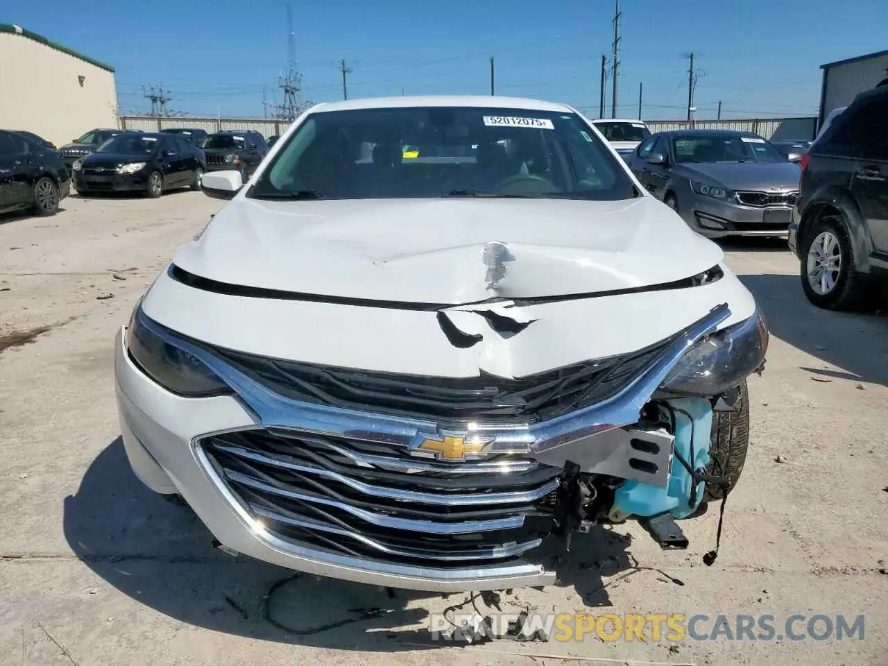 5 Photograph of a damaged car 1G1ZD5ST3NF127970 CHEVROLET MALIBU 2022